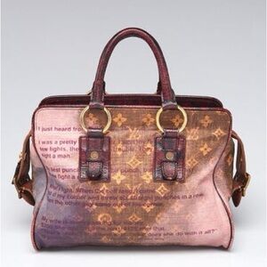 Louis Vuitton Signature x Richard Prince Graduate Jokes Bag